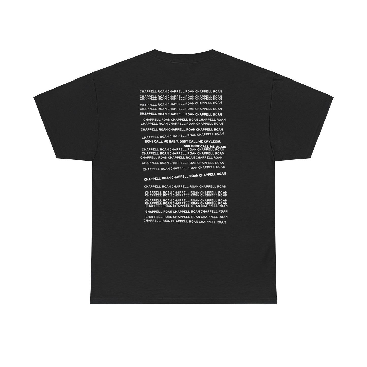 Chappell Roan Merch - Signature Black Tour Tee