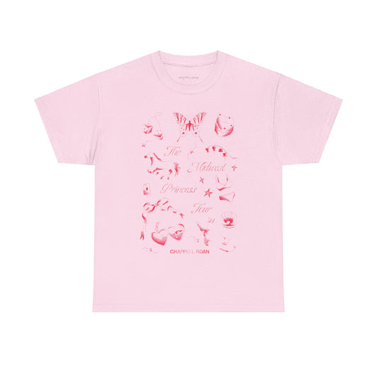 Chappell Roan Merch - Midwest Princess Pink Tour Tee